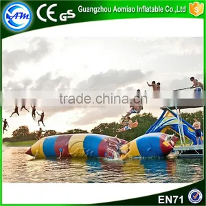 Good Quality Crazy and Durable Inflatable Jumping Pillow,blob Water Toy thumbnail-1