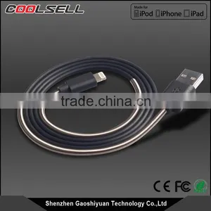 China Wholesale High Quality Customized Injection Molding Mfi Usb Braided Spring Usb Data Cable thumbnail-5