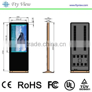 42 46 55 Inch High Quality Indoor Floor Standing Lcd Advertising Player thumbnail-1