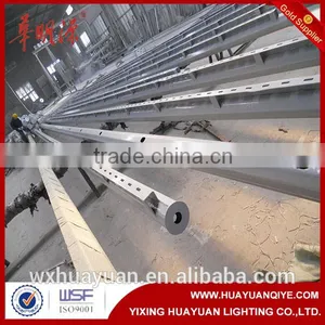 10 Meters Octagonal Road Traffic Signal Cctv Steel Pole Supplier's Choice thumbnail-1