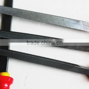 8"-12" Double Color PVC Handle Triangular Steel Files,half Round Files thumbnail-2