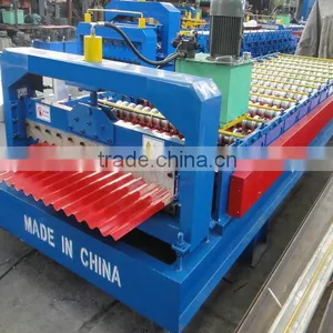 Wavy Style Color Steel Plate Roll Forming Machine thumbnail-5