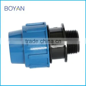 pp Compression Quick Pipe Fitting for Irrigation Male Adaptor thumbnail-3