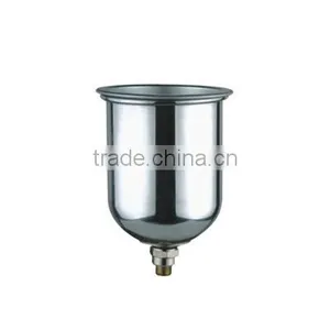 Spray Gun Metal Paint Pot Cup 400ml, Spray Gun Replacement Cups Thread M12X1 thumbnail-1