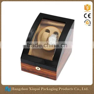 Custom Luxury Funky 2+3 Slot Volta Glossy Wood Watch Winder thumbnail-1