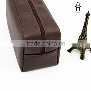 High Quality PU Leather Makeup Cosmetic Bag Packaging Storage Bag thumbnail-3