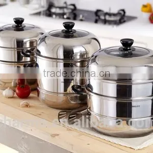 Arc Shape Steamer Pots With Capsuled Bottom thumbnail-4