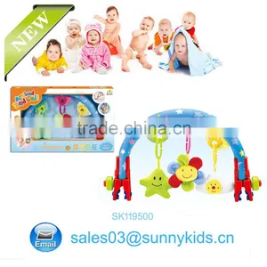 Wholesale Electronic Music Baby Hang Bed Baby Rattles Plastic Baby Ring thumbnail-3