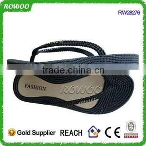 Black Fashion Latest Ladies Slippers Sandals thumbnail-2