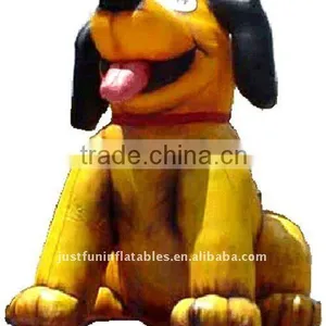 Inflatable Big Yellow Dog thumbnail-1