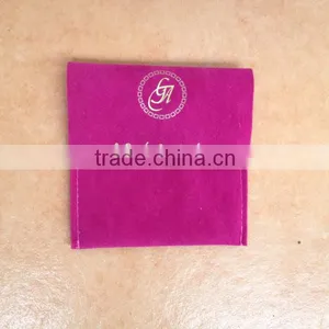Premium Jewellery Envelope Bag With Silver Logo/envelope Clutch Bag thumbnail-5