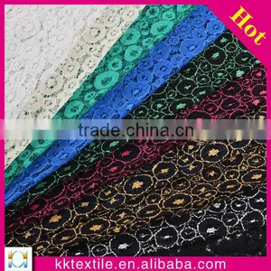New Arrival 2014 Best Price 85% Nylon 15% Polyester Cord Lace/net Lace Fabric thumbnail-1