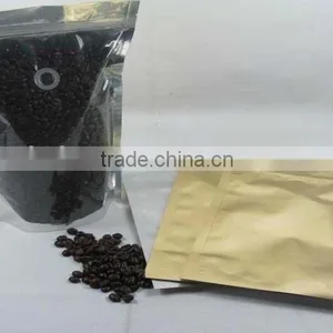 Zip Coffee Bags Stand up Pouch Valve Premade Coffee Bag thumbnail-5