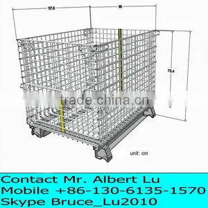 Warehouse Storage Cage Container thumbnail-1