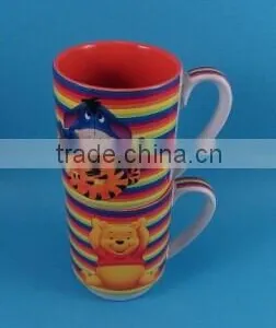 YF28003 Ceramic Stackable Mug Stack Mug Disney Approved Quality Choice thumbnail-1