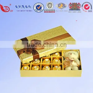Colorful Chocolate Candy Packaging Gift Box With Ribbon thumbnail-1
