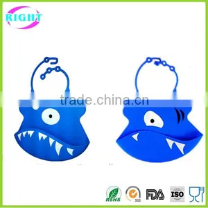 Eco-friendly Waterproof Fancy Silicone Baby Bib thumbnail-6