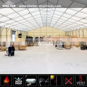 Hot Sale Large Aluminum Industrial Tent CE,SGS and TUV Certificated Cheap Shelter Storage Tents thumbnail-3