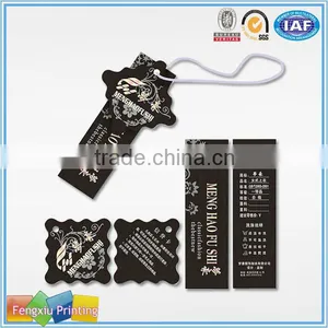 Custom Printed Cheap Cotton Garment Warning Label thumbnail-1