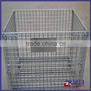 Customed Mesh Wire Pallet for Warehouse Storage Cage thumbnail-1