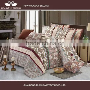 Hot Sale 100% Cotton Bedding Set Cotton Bed Sheet thumbnail-1