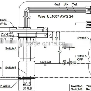 Water Position Sensor Float Switch thumbnail-2