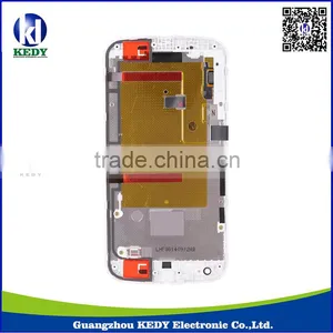 Original White LCD Display For Moto G2 LCD With Touch Screen Digitizer With Frame Assembly thumbnail-2