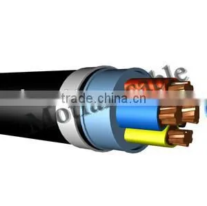 VV22 cu Conductor PVC Insulated Steel Tape Armored PVC Sheathed Cable thumbnail-1