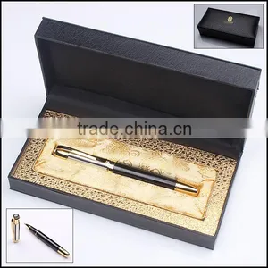 Wedding Favors Black Pen With Letter Remember Gift Metal Pen With Leather Box thumbnail-1