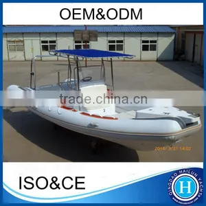 RIB 680 Center Console Boats w/ Canopy and Completed Boat Accessories thumbnail-1