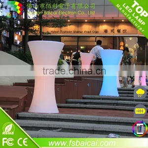 CE&ROHS Approved Illuminated Bar Furniture/led Table/led Light Bar Table thumbnail-4