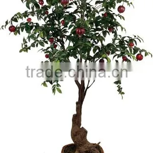 Wholesale Indoor Decorative Artificial Bend Oak Tree With Acorns thumbnail-5