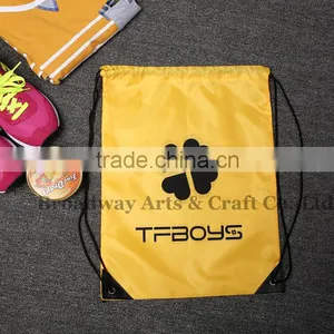 Polyester Drawstring Shopping Shoe Bag for Wholesale thumbnail-5