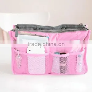 2015 Fashion Style 600D Fabric Foldable Printed Travel Cosmetic Bag thumbnail-1