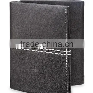 Mens Real Genuine Leather Wallet thumbnail-1