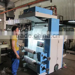 HERO BRAND High Speed 2 Color PE Film Flexo Printing Machine Price thumbnail-2