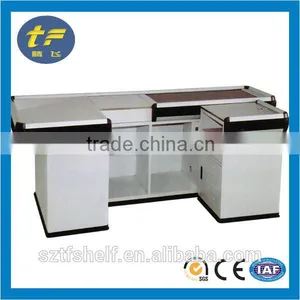 Electric Cash Checkout Table Supermarket Counter Desk thumbnail-1
