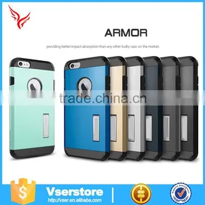 2016 New Products for Iphone 6 6s 2 in 1 Armor Tpu+pc Back Cover Phone Case thumbnail-4