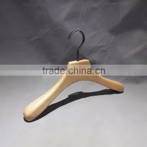 Clothes Clothing Type and Garment Usage Velvet Hangers Children Wood Hanger thumbnail-4