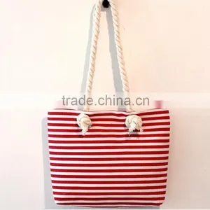 Promotional Beach Bags Summer 2015 Zipper Waterproof Beach Tote Bag thumbnail-1