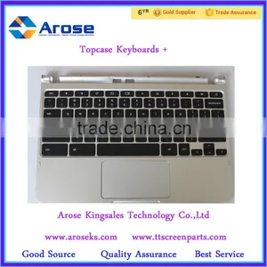 Topcase Keyboard for Chromebook XE303C12 Touchpad Palmrest BA75-04170A thumbnail-1