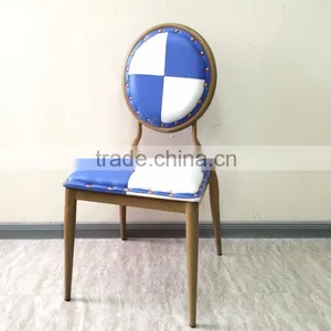 Wholesale Upholstered Wooden Oval Back Dining Chair Modern HC-918 thumbnail-6