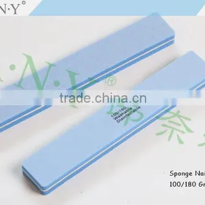 Professional Nail Care Shaping and Polising Blue Sponge Nail Salon Nail FIle Wide Shape thumbnail-3