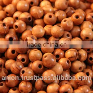 Olive Wood Round Beads 10 mm thumbnail-6