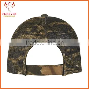 Cheap Camouflage Oak Tree Mesh Back Baseball Visor Cap thumbnail-3