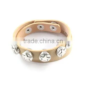 2015 PU DIY Button Bracelet .Star Button thumbnail-4