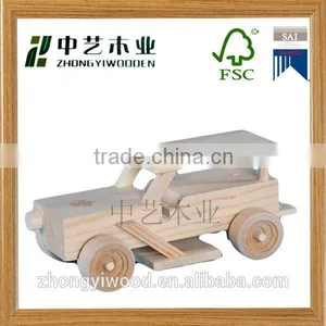 High Quality Home Decor DIY Wooden Car thumbnail-2