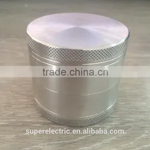Wholesale Smoking Cigarette Making Tobacco Grinder Handle Rolling Aluminum Herb Grinder With Sharp Teeth thumbnail-1