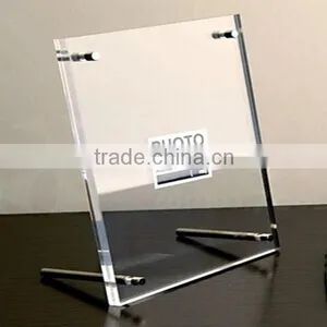 Clear Acrylic Photo Frame Water Globe thumbnail-1