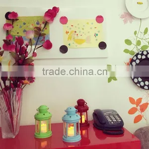2015 Promotion Poppas BS10 Plastic Top Seller Cheap New Design With Led Light Electric Lantern thumbnail-1